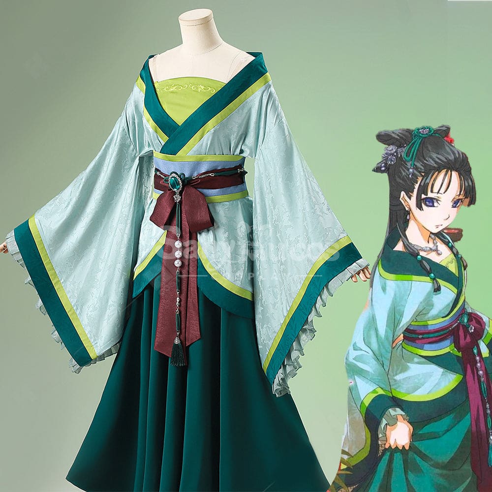 【In Stock】Anime The Apothecary Diaries Cosplay Maomao Ancient Hanfu Cosplay Costume Cosplay Costumes