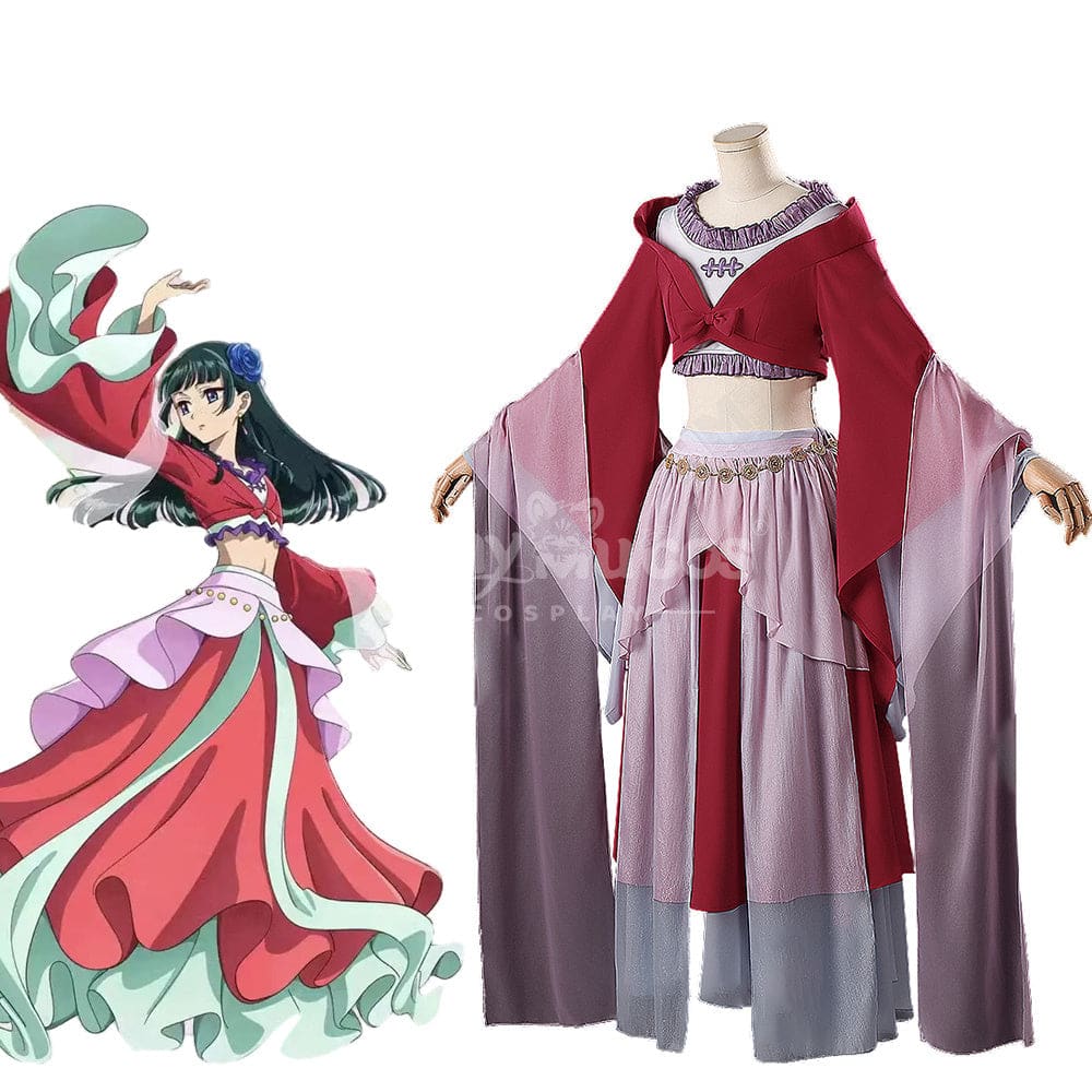 【In Stock】Anime The Apothecary Diaries Cosplay Maomao Red Cosplay Costume Cosplay Costumes