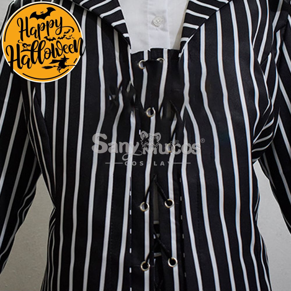 【In Stock】Anime The Nightmare Before Christmas Cosplay Jack Skellington Costume Female Costumes