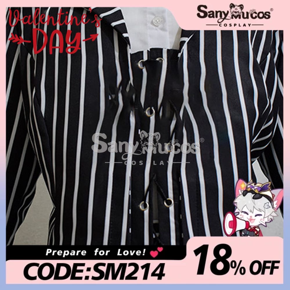 【In Stock】Anime The Nightmare Before Christmas Cosplay Jack Skellington Costume Female Costumes