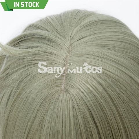 Anime the Witch from Mercury Miorine Rembran Long Silver Cosplay Wig