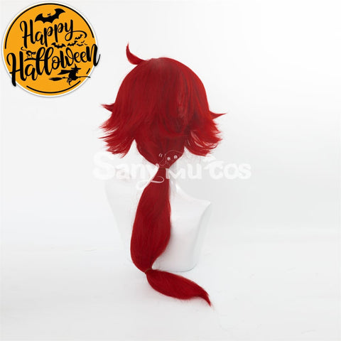 Anime the Witch from Mercury Suletta Mercury Red Cosplay Wig