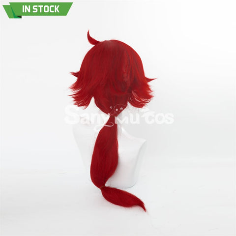 Anime the Witch from Mercury Suletta Mercury Red Cosplay Wig