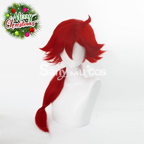 Anime the Witch from Mercury Suletta Mercury Red Cosplay Wig