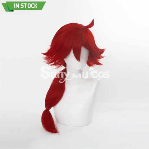 Anime the Witch from Mercury Suletta Mercury Red Cosplay Wig