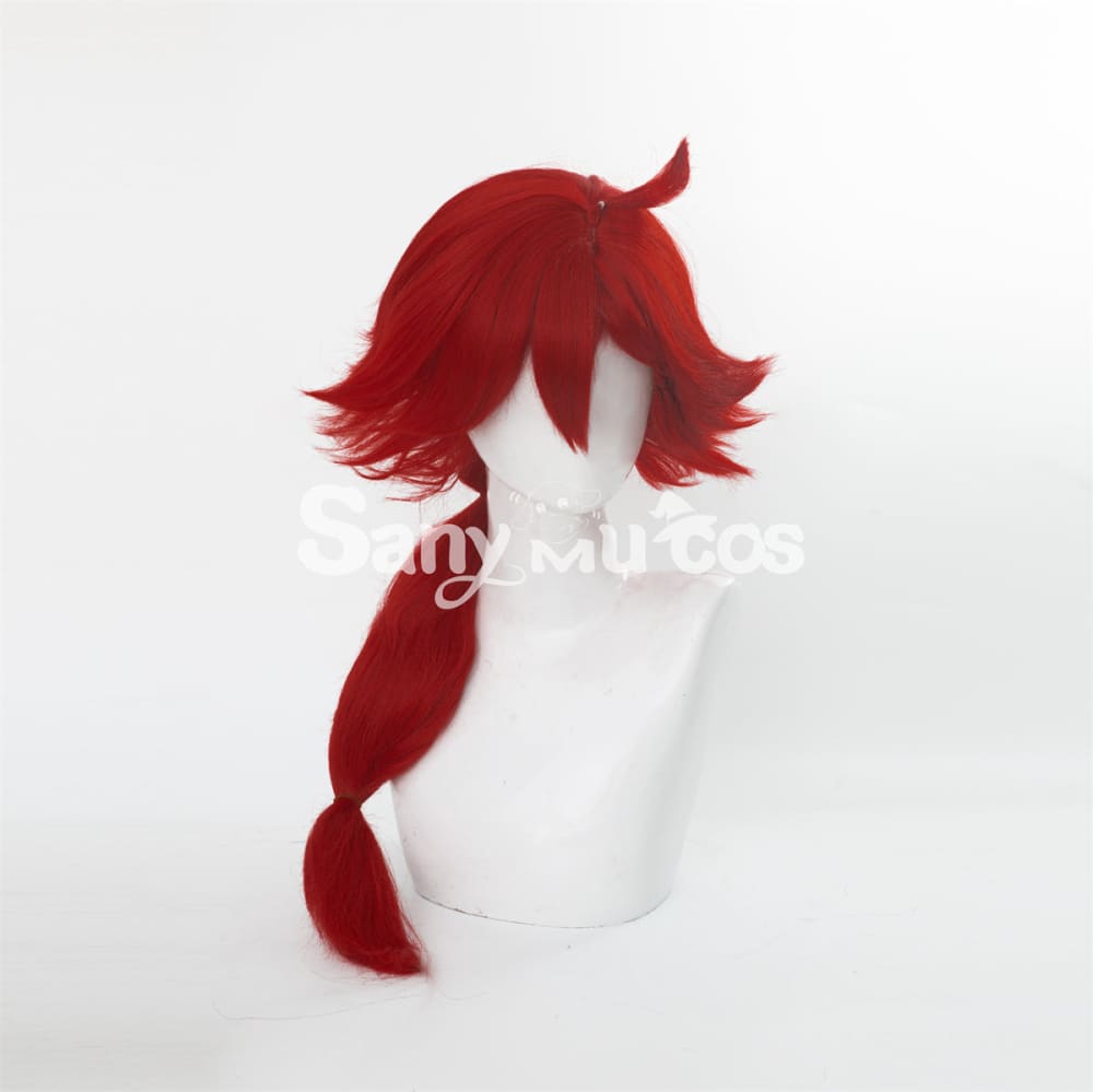 Anime the Witch from Mercury Suletta Mercury Red Cosplay Wig