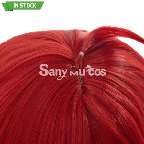 Anime the Witch from Mercury Suletta Mercury Red Cosplay Wig