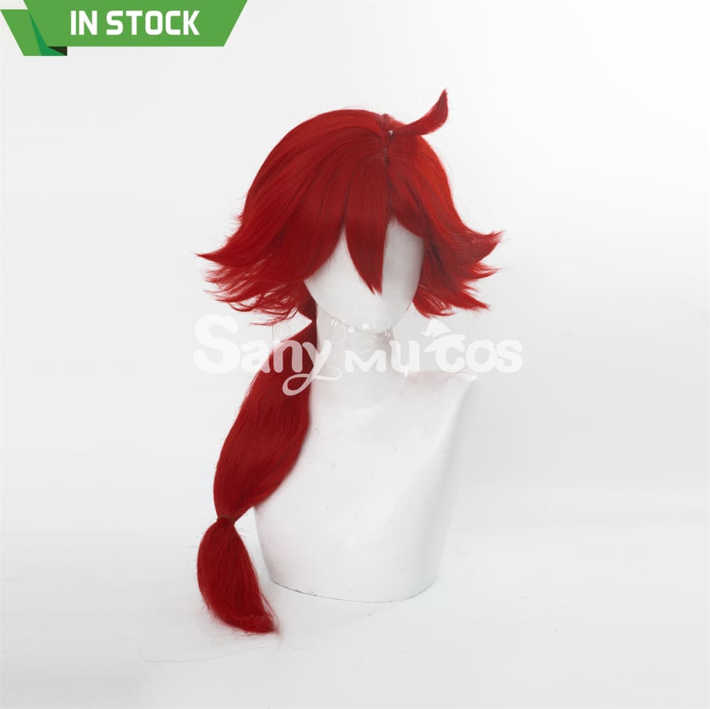 Anime the Witch from Mercury Suletta Mercury Red Cosplay Wig