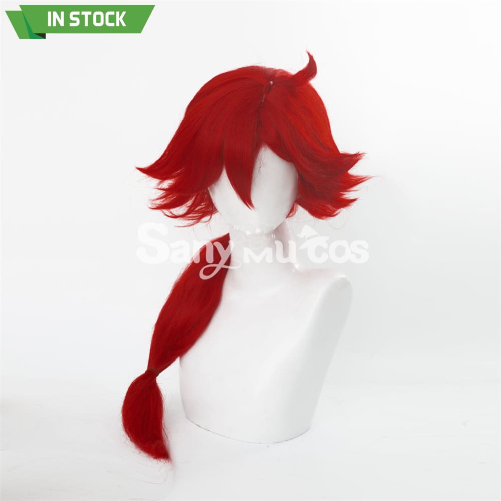 Anime the Witch from Mercury Suletta Mercury Red Cosplay Wig