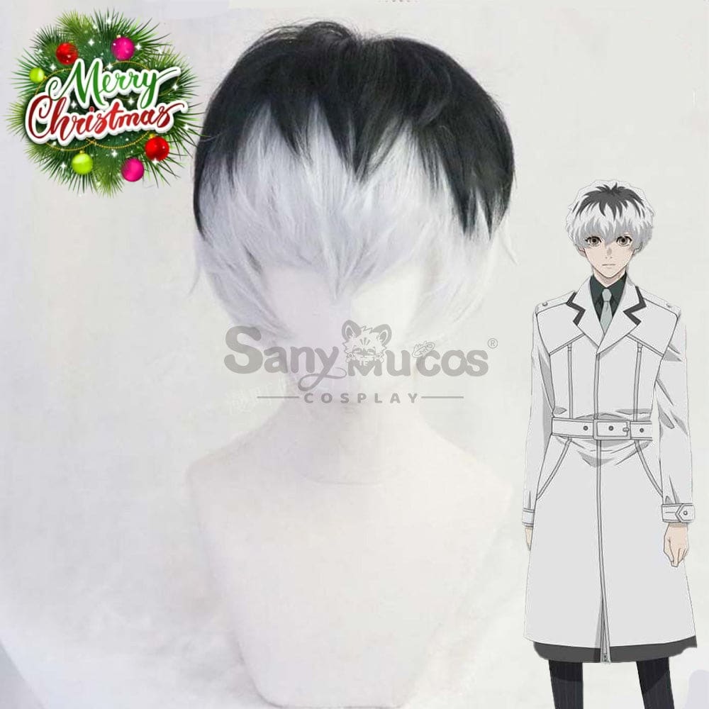 【In Stock】Anime Tokyo Ghoul Cosplay Haise Sasaki Wig Wigs