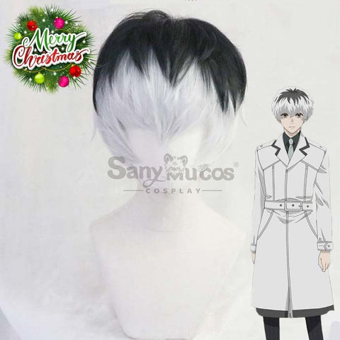 【In Stock】Anime Tokyo Ghoul Cosplay Haise Sasaki Wig Wigs