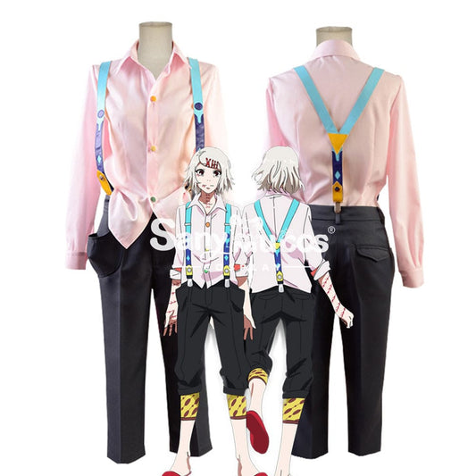 【In Stock】Anime Tokyo Ghoul Cosplay Juuzou Suzuya Costume Costumes 1000