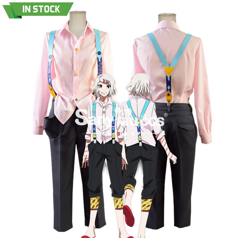 【In Stock】Anime Tokyo Ghoul Cosplay Juuzou Suzuya Costume Costumes