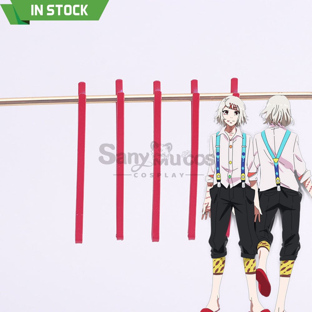 【In Stock】Anime Tokyo Ghoul Cosplay Juuzou Suzuya Hairpin Accessory Prop