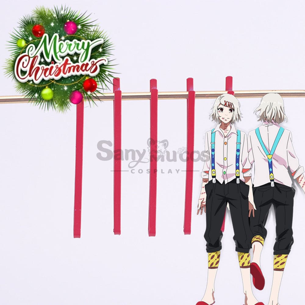 【In Stock】Anime Tokyo Ghoul Cosplay Juuzou Suzuya Hairpin Accessory Prop