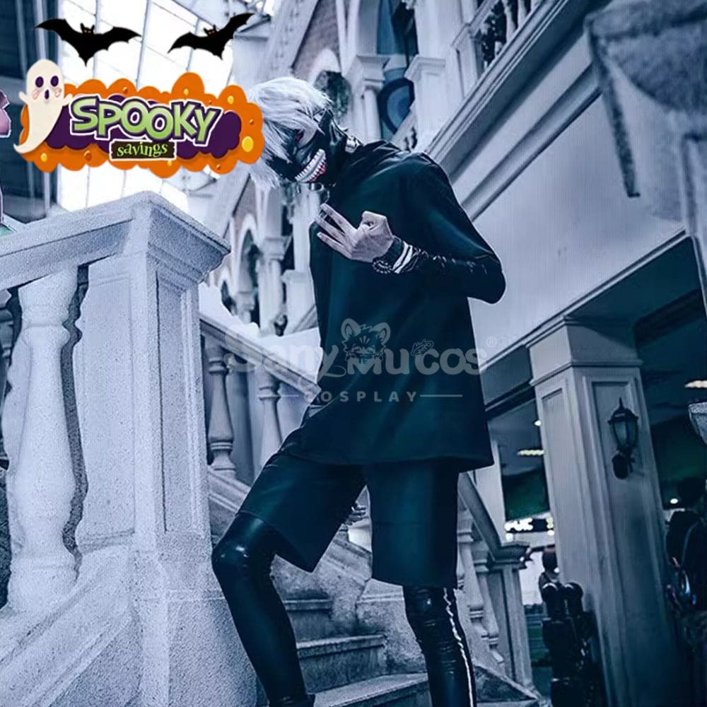 【In Stock】Anime Tokyo Ghoul Cosplay Ken Kaneki Cosplay Costume Cosplay Costumes