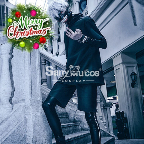 【In Stock】Anime Tokyo Ghoul Cosplay Ken Kaneki Costume Costumes