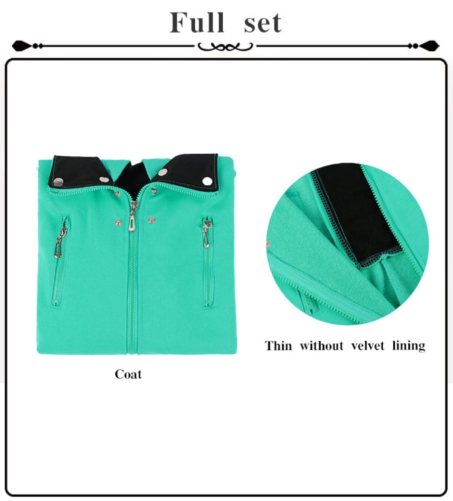 【In Stock】Anime Tokyo Ghoul Cosplay Ken Kaneki Cosplay Costume Plush lining not included / S Cosplay Costumes