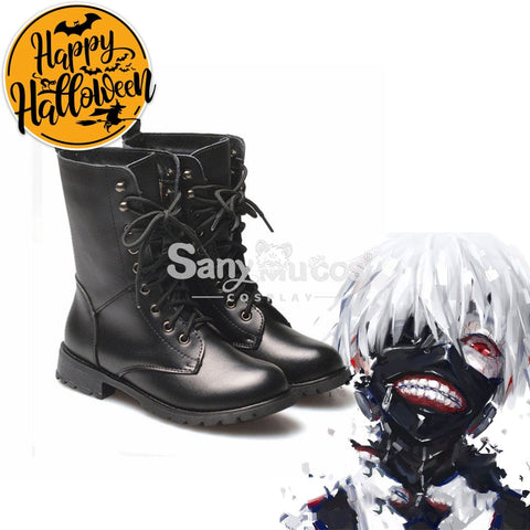 【In Stock】Anime Tokyo Ghoul Cosplay Ken Kaneki Shoes Boots