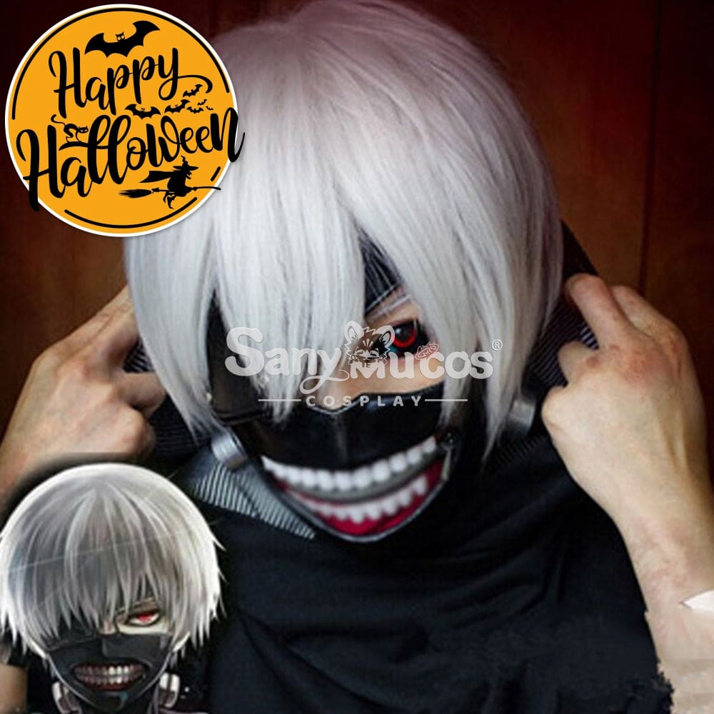 【In Stock】Anime Tokyo Ghoul Cosplay Ken Kaneki Wig Wigs