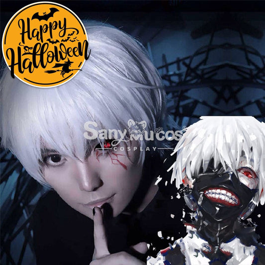 【In Stock】Anime Tokyo Ghoul Cosplay Ken Kaneki Wig Wigs 1000