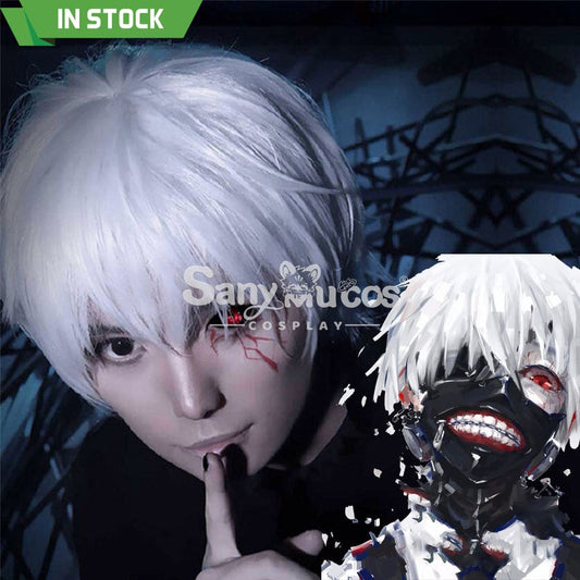 【In Stock】Anime Tokyo Ghoul Cosplay Ken Kaneki Wig Wigs 1000