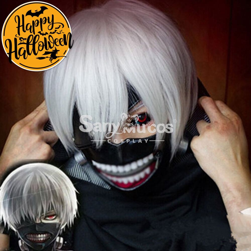 【In Stock】Anime Tokyo Ghoul Cosplay Ken Kaneki Wig Wigs