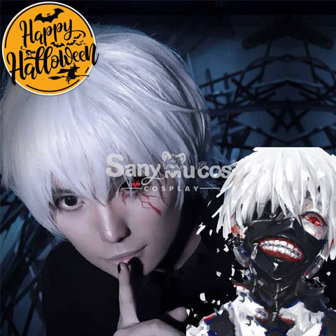 【In Stock】Anime Tokyo Ghoul Cosplay Ken Kaneki Wig Wigs