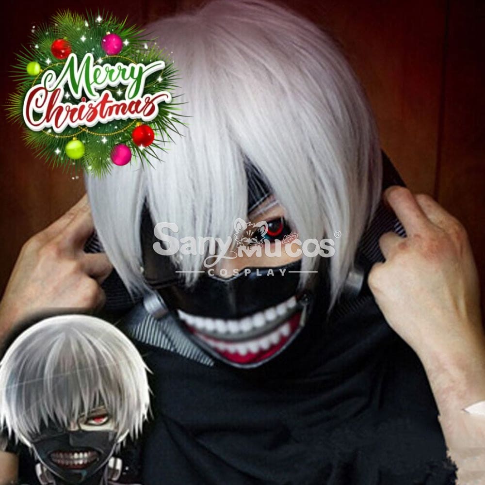 【In Stock】Anime Tokyo Ghoul Cosplay Ken Kaneki Wig Wigs