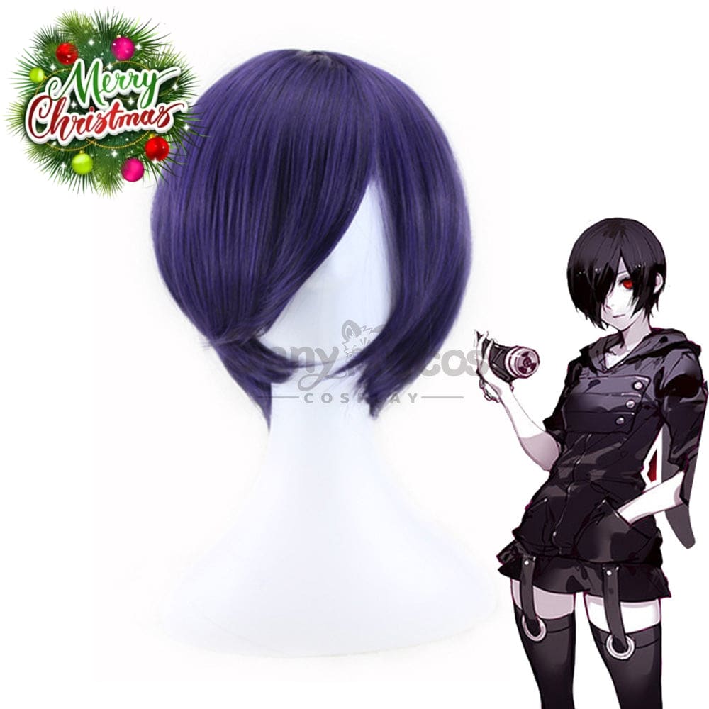 【In Stock】Anime Tokyo Ghoul Cosplay Touka Kirishima Wig Wigs