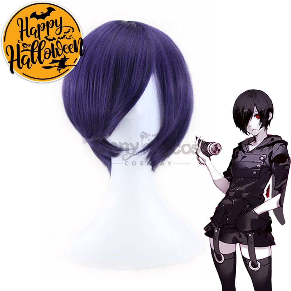 【In Stock】Anime Tokyo Ghoul Cosplay Touka Kirishima Wig Wigs