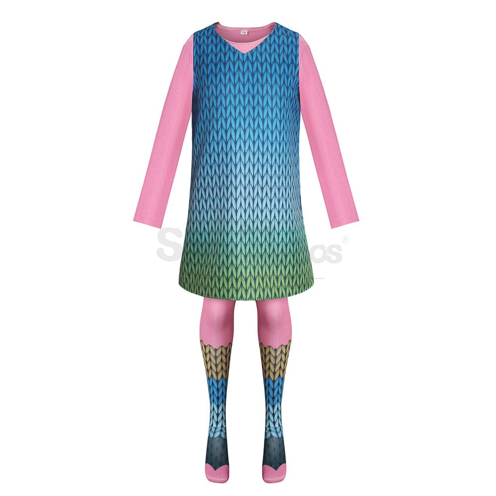 【In Stock】Anime Trolls Cosplay Poppy V-Neck Costume Costumes