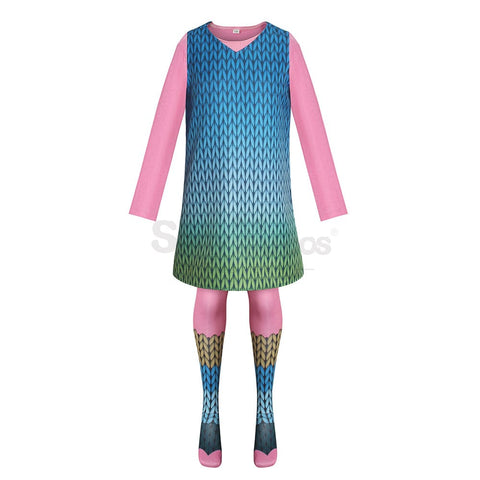 【In Stock】Anime Trolls Cosplay Poppy V-Neck Costume Costumes