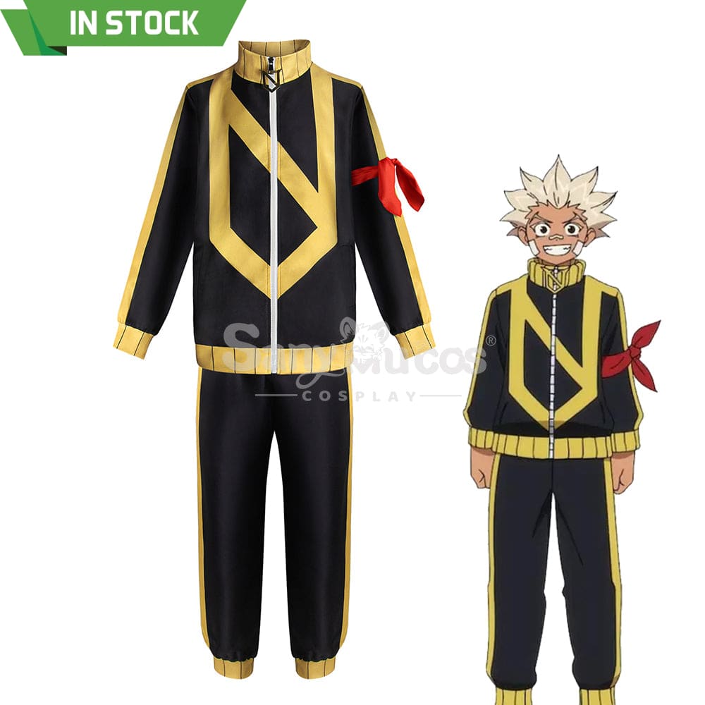 【In Stock】Anime Undead Unluck Cosplay Top Bull Sparx Costume Costumes