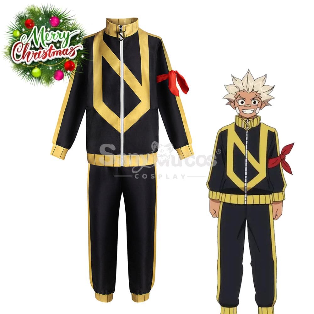 【In Stock】Anime Undead Unluck Cosplay Top Bull Sparx Costume Costumes