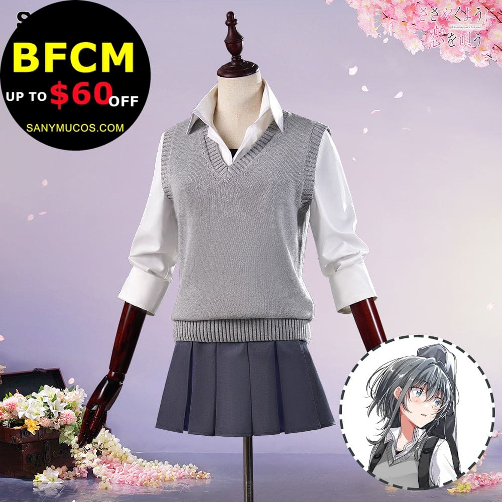 Anime Whisper Me A Love Song Cosplay Yori Asanagi Costume Costumes