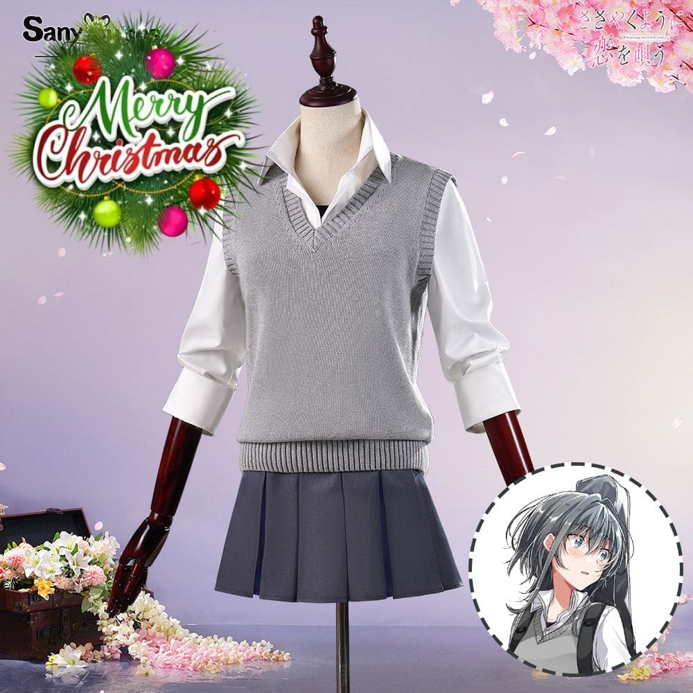 Anime Whisper Me A Love Song Cosplay Yori Asanagi Costume Costumes