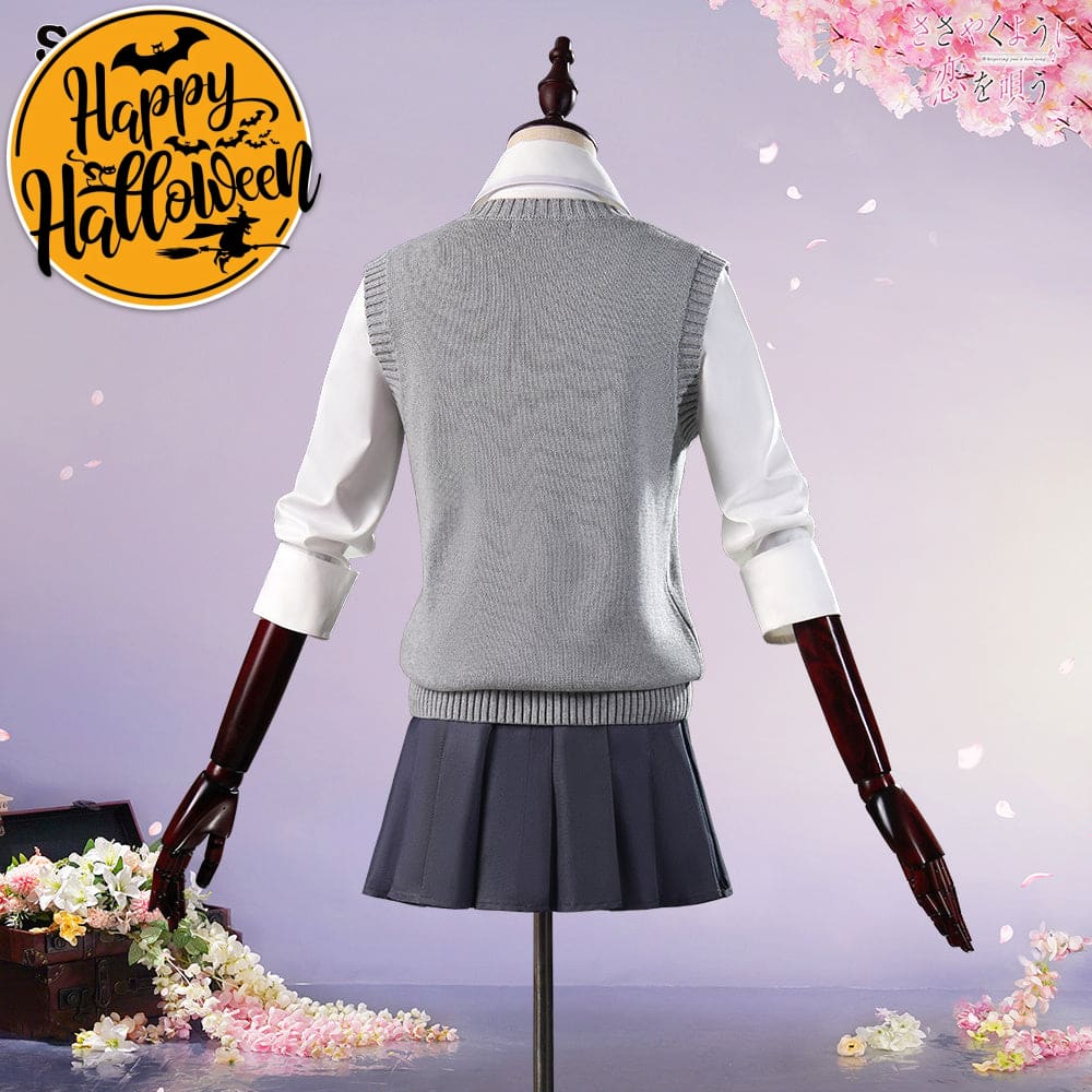 Anime Whisper Me A Love Song Cosplay Yori Asanagi Costume Costumes