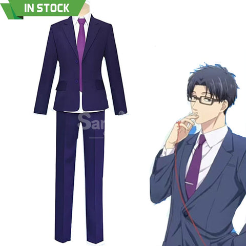 【In Stock】Anime Wotakoi: Love Is Hard For Otaku Cosplay Hirotaka Nifuji Costume Costumes