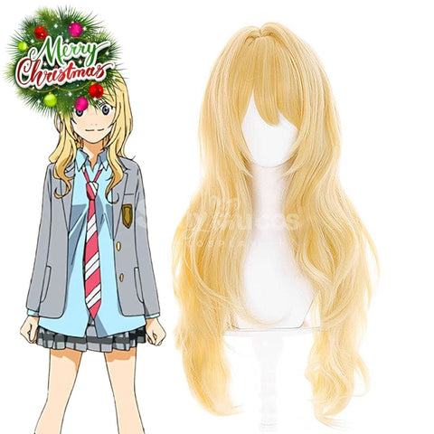 【In Stock】Anime Your Lie in April Cosplay Kaori Miyazono Cosplay Wig Cosplay Wigs