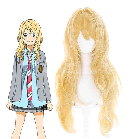 【In Stock】Anime Your Lie in April Cosplay Kaori Miyazono Cosplay Wig Cosplay Wigs