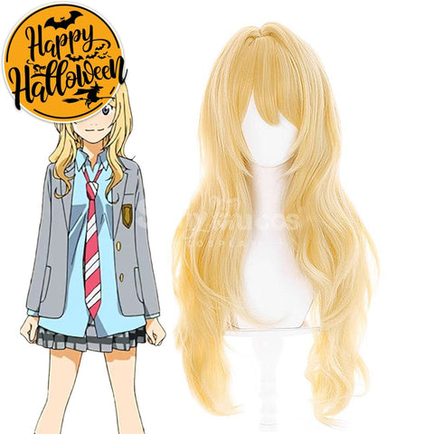 【In Stock】Anime Your Lie in April Cosplay Kaori Miyazono Cosplay Wig Cosplay Wigs