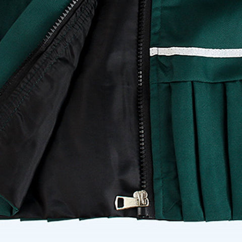 【In Stock】Animes Danganronpa Nanami Chiaki School Uniform With Hooded Jacket Cosplay Costume