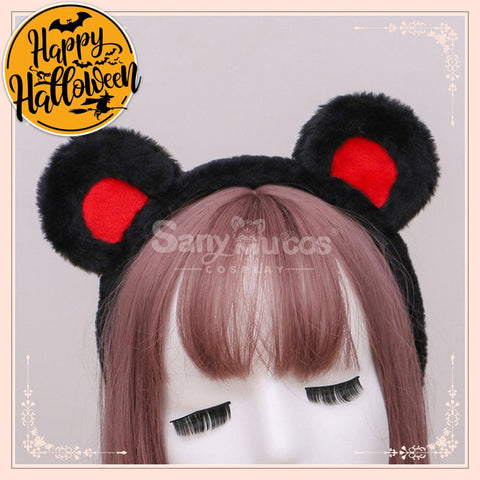 【In Stock】Bear Ears Hairband Cosplay Props #4 Prop
