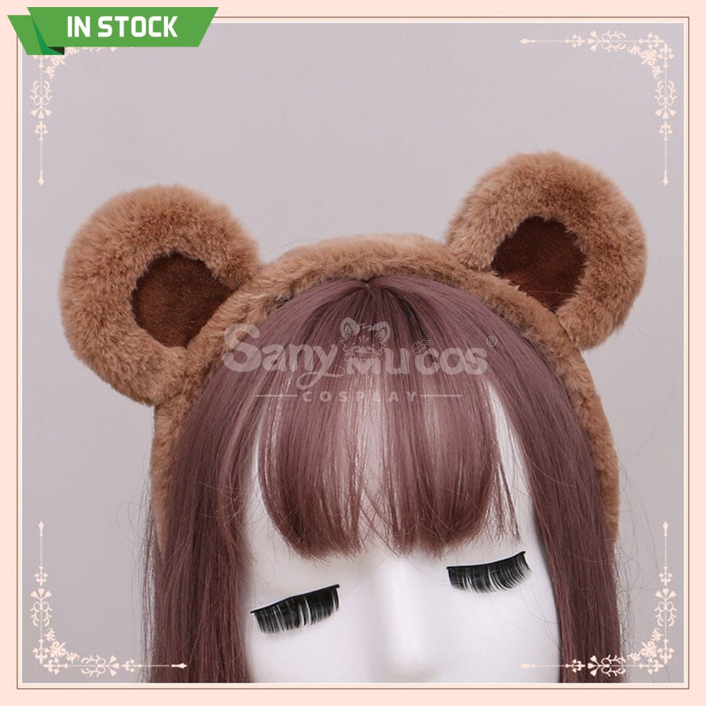 【In Stock】Bear Ears Hairband Cosplay Props #5 Prop