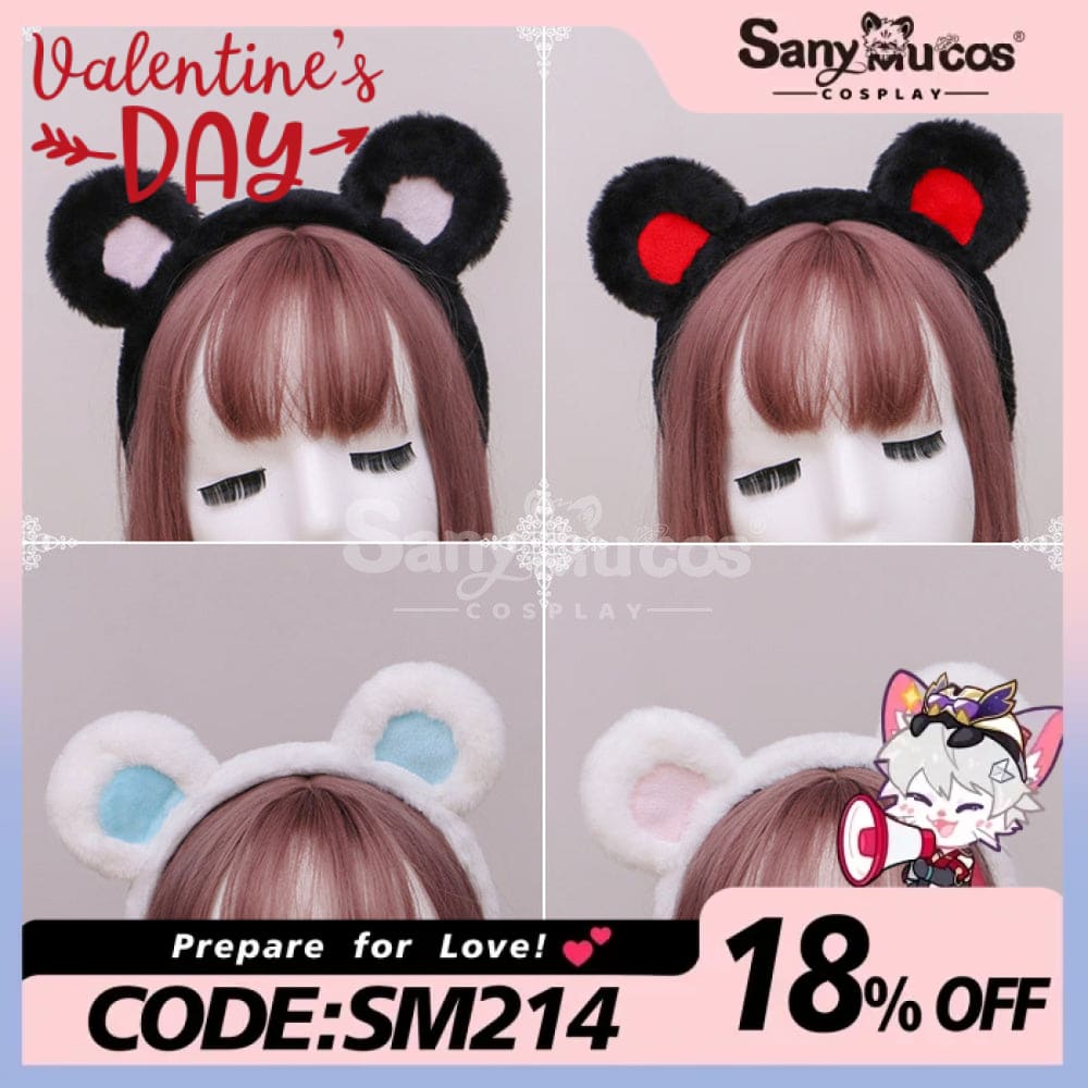 【In Stock】Bear Ears Hairband Cosplay Props Prop