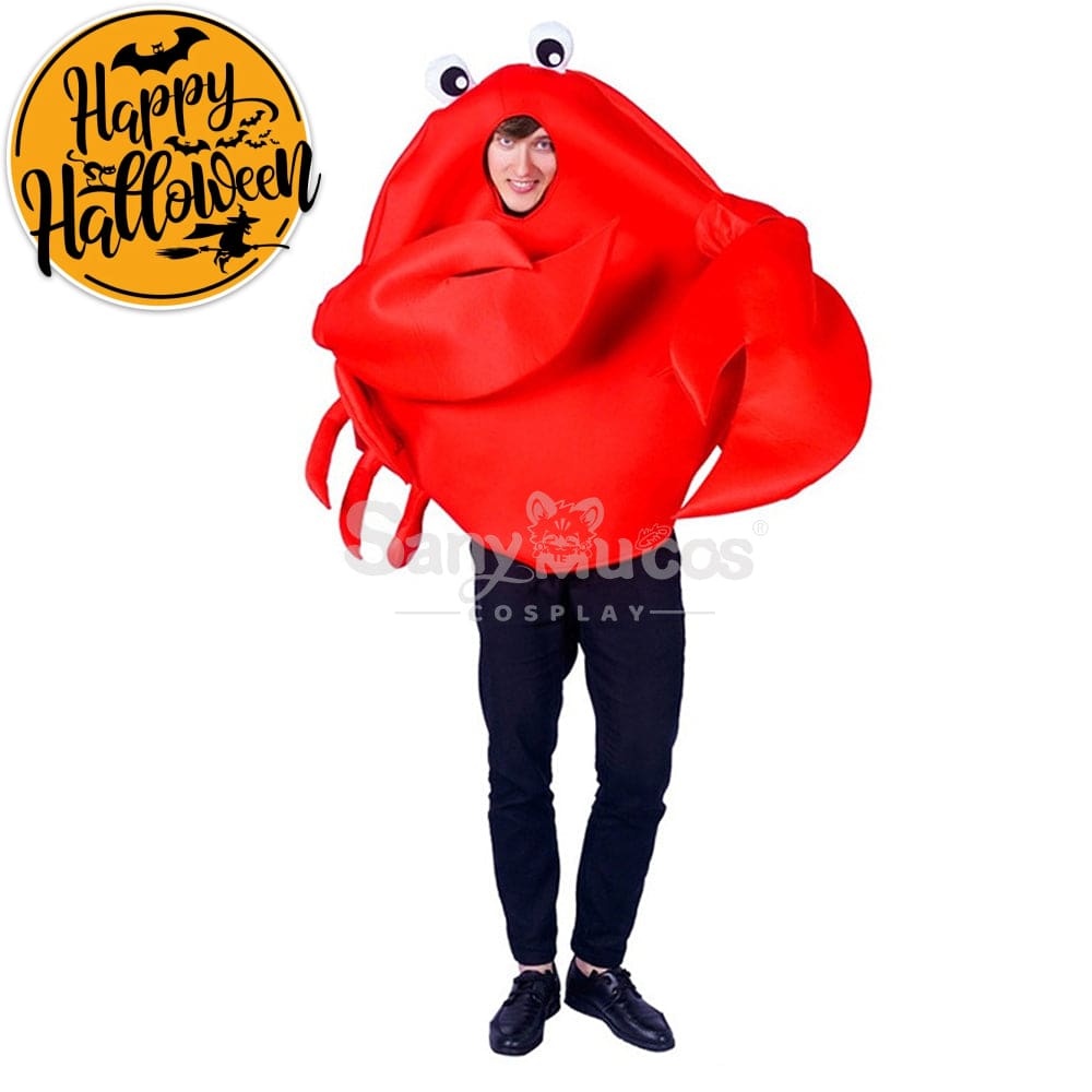 【In Stock】Carnival Cosplay Adult Female And Male Couples Funny Spoof Crab Cute Animal Stage