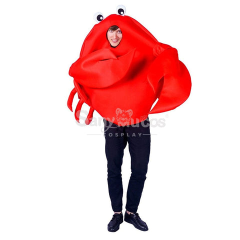 【In Stock】Carnival Cosplay Adult Female And Male Couples Funny Spoof Crab Cute Animal Stage