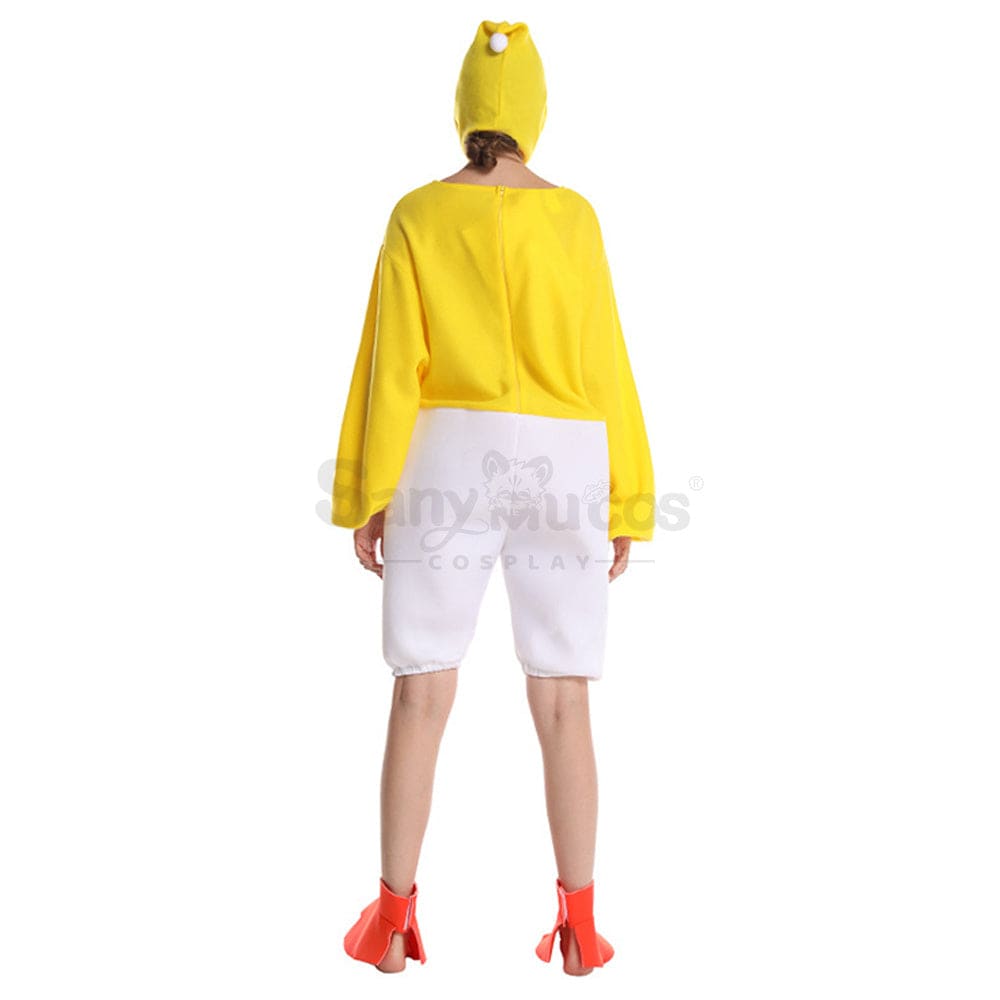 【In Stock】Carnival Cosplay Adult Funny Chick Onesie Stage Performance Costume Costumes