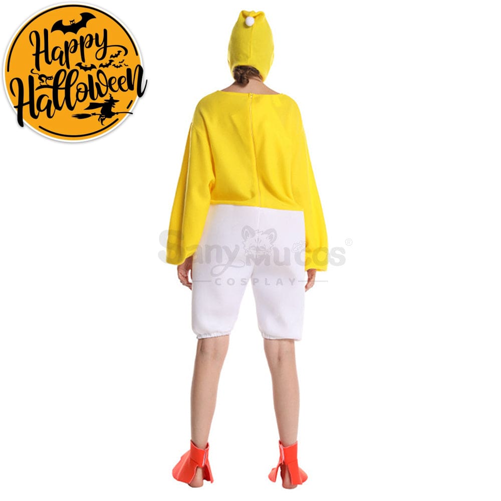 【In Stock】Carnival Cosplay Adult Funny Chick Onesie Stage Performance Costume Costumes